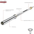 Competition Olympic Barbell 220 cm load from 450 to 1000 kg