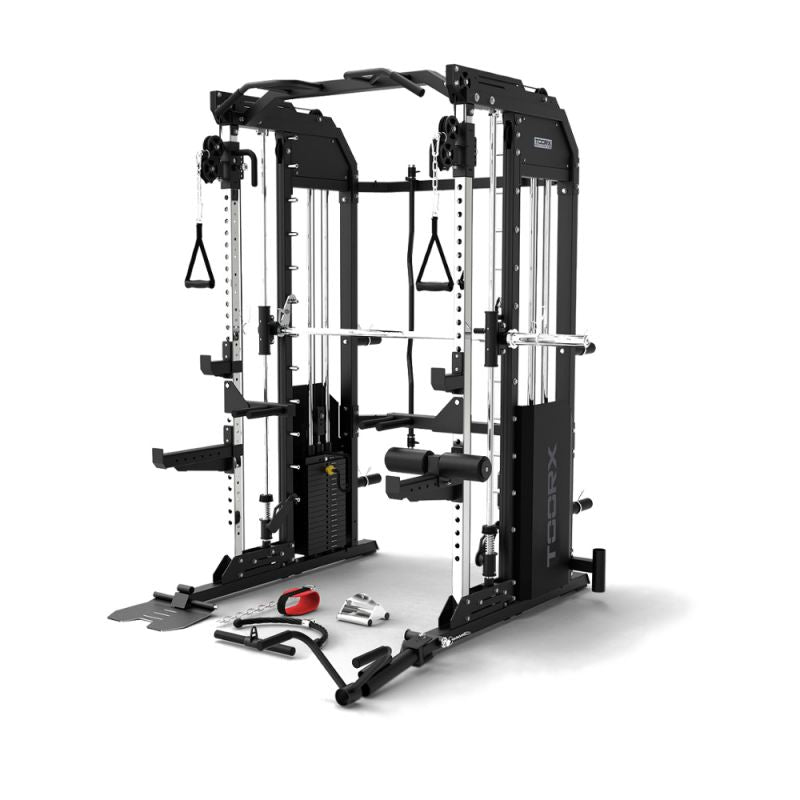 Toorx Professional ASX-5000 Stazione All in One con Pacco Pesi 2x90 kg