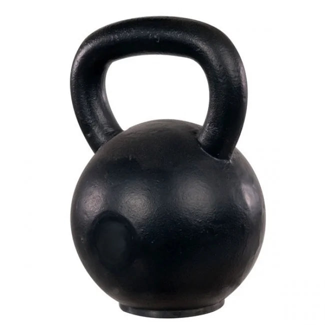 Kettlebell with rubber base